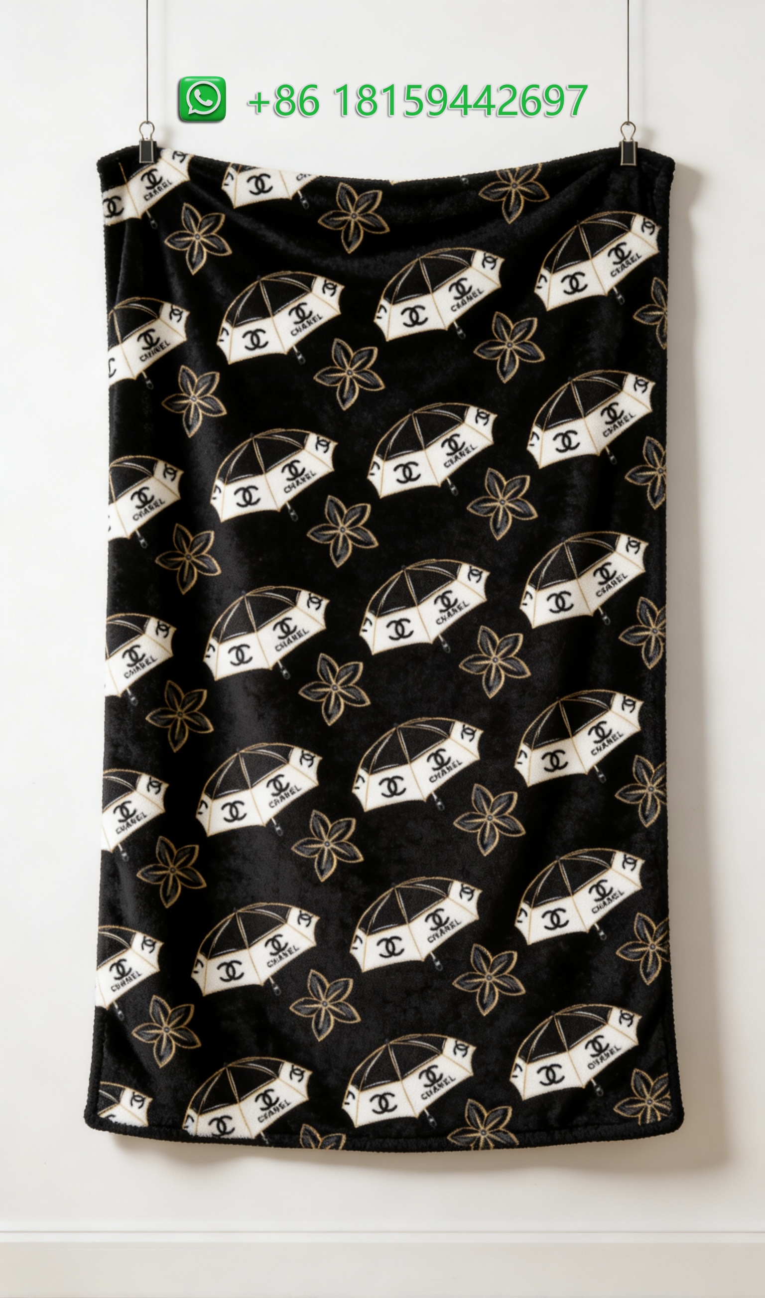 Chanel Throw Blankets